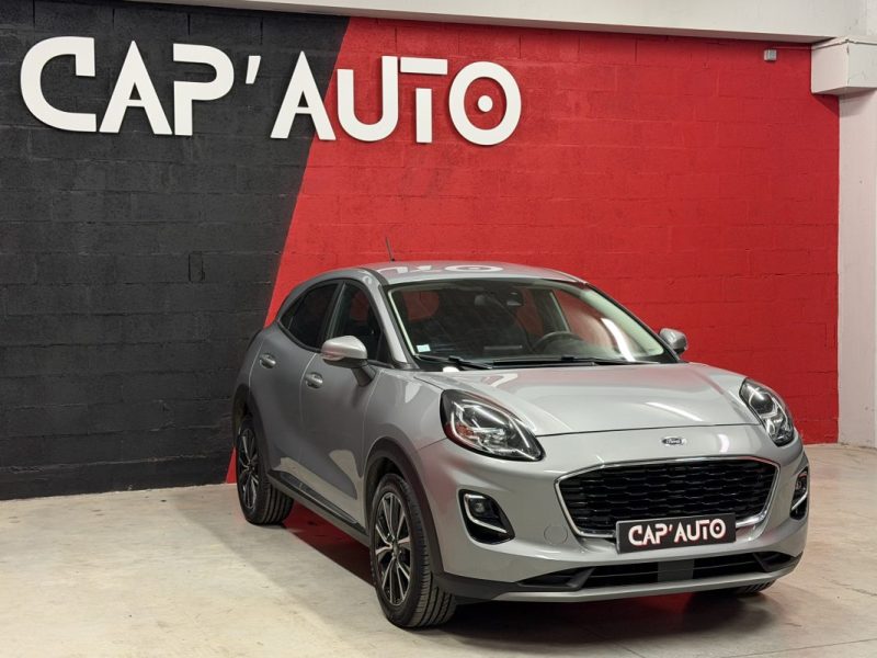 FORD PUMA 1.0 ECOBOOST 125CV MHEV TITANIUM - 1ère Main - Excellent état -