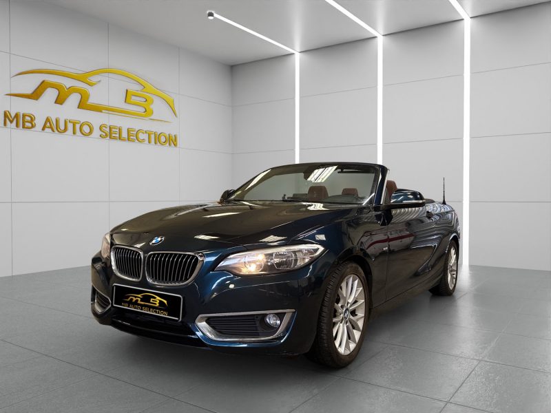 BMW SERIE 2 CABRIOLET 220D 2.0 D 163 CV *BOÎTE AUTO*.
