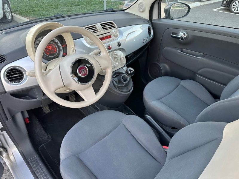 FIAT 500 1.2 8V 69CV S&S 2011 GARANTIE 6 MOIS