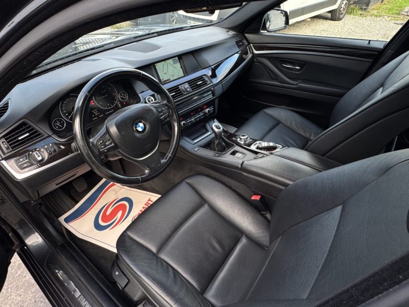 BMW 520 D 163Ch PACK LUXE FULL OPTIONS GPS/CLIM/CUIR 1er MAIN 