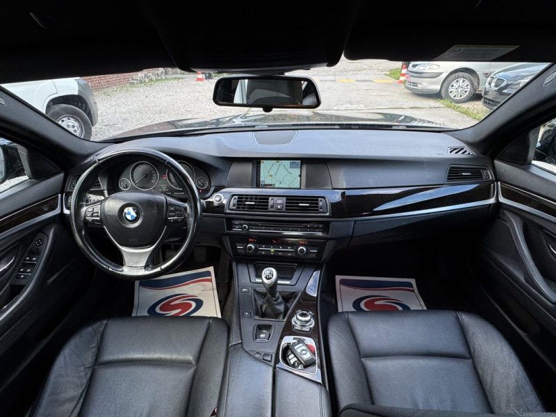 BMW 520 D 163Ch PACK LUXE FULL OPTIONS GPS/CLIM/CUIR 1er MAIN 