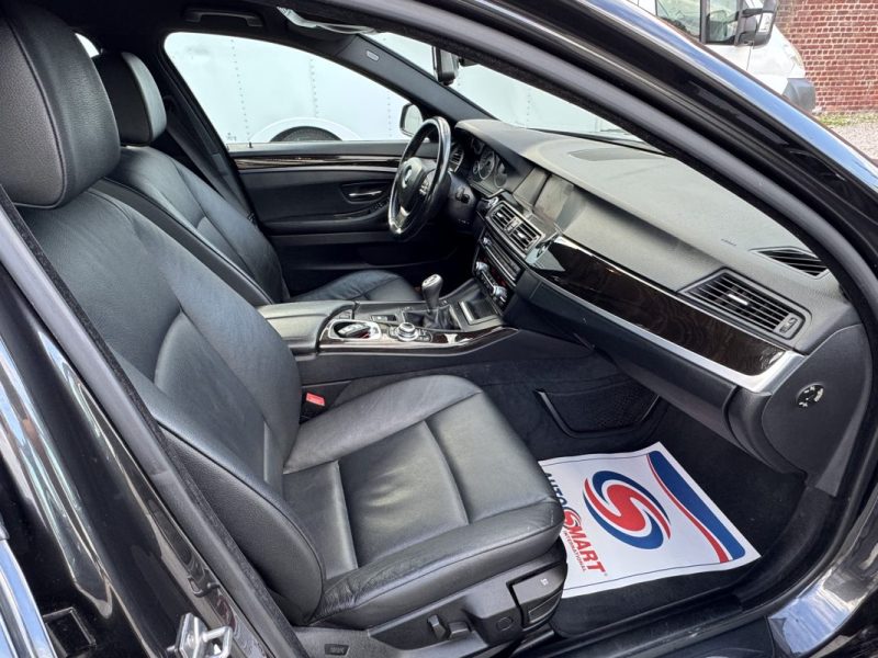 BMW 520 D 163Ch PACK LUXE FULL OPTIONS GPS/CLIM/CUIR 1er MAIN 