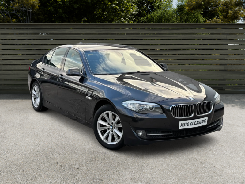 BMW 520 D 163Ch PACK LUXE FULL OPTIONS GPS/CLIM/CUIR 1er MAIN 