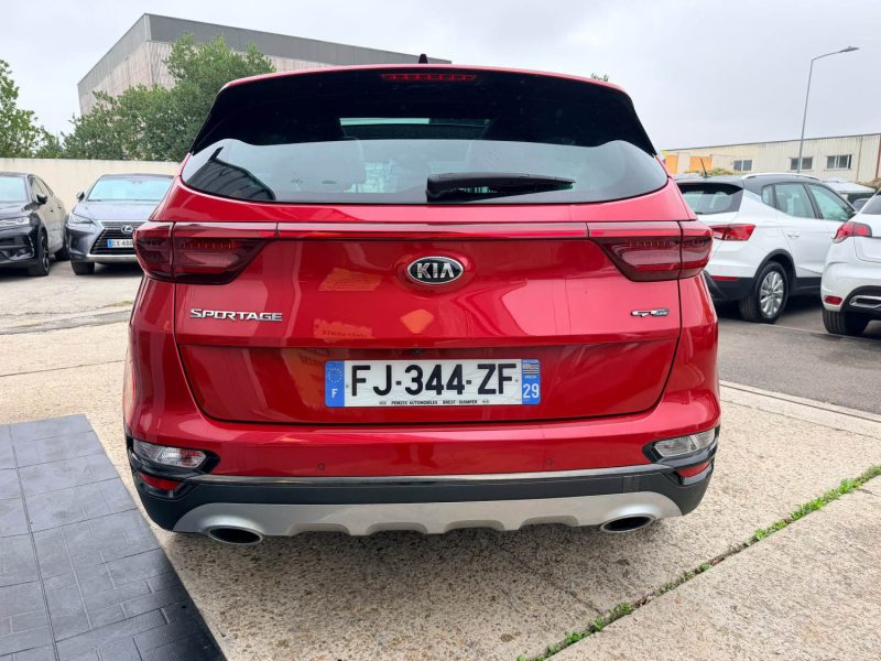 KIA SPORTAGE IV 1.6 CRDI 136CV GT LINE TOIT OUVRANT 4X2 2019 1ERE MAIN