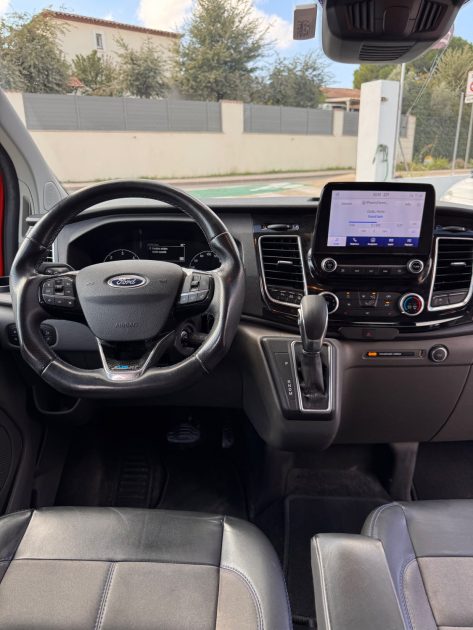 FORD TRANSIT CUSTOM MS-RT 185 CV 6 PLACES ETAT EXCEPTIONNEL