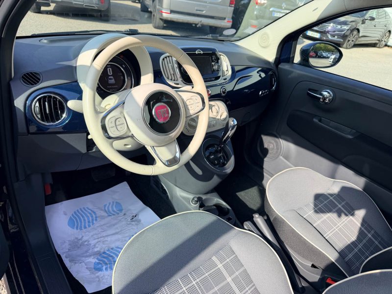 FIAT 500 1.2 69 CH DUALOGIC BVA LOUNGE 30MKM
