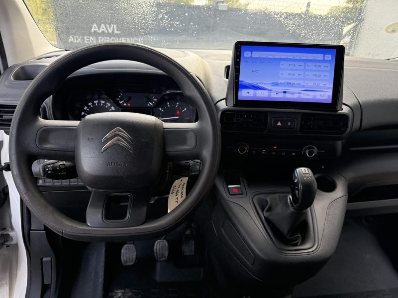 CITROEN BERLINGO 1.5 BLUEHDI 100 3 PLACES CAMERA CAR PLAY  2020