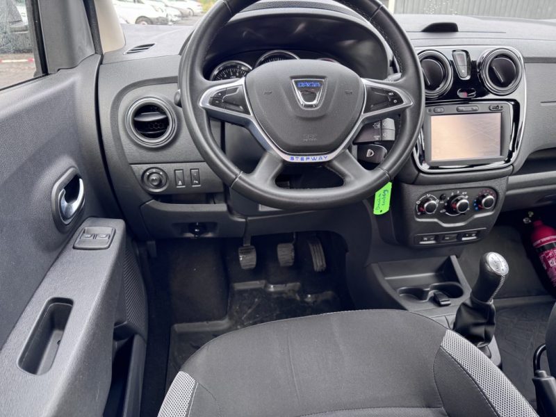 DACIA LODGY STEPWAY 1.2 TCE 115 CV DIN ET 6CV FISCAUX  