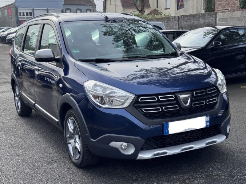DACIA LODGY STEPWAY 1.2 TCE 115 CV DIN ET 6CV FISCAUX  