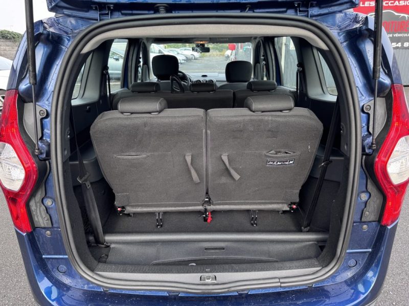 DACIA LODGY STEPWAY 1.2 TCE 115 CV DIN ET 6CV FISCAUX  