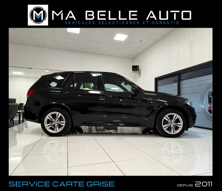 BMW X5 sDrive25d 231 M SPORT /1ère main carnet BMW complet / Pano Attelage Caméra Xenon JA19 GPS PRO