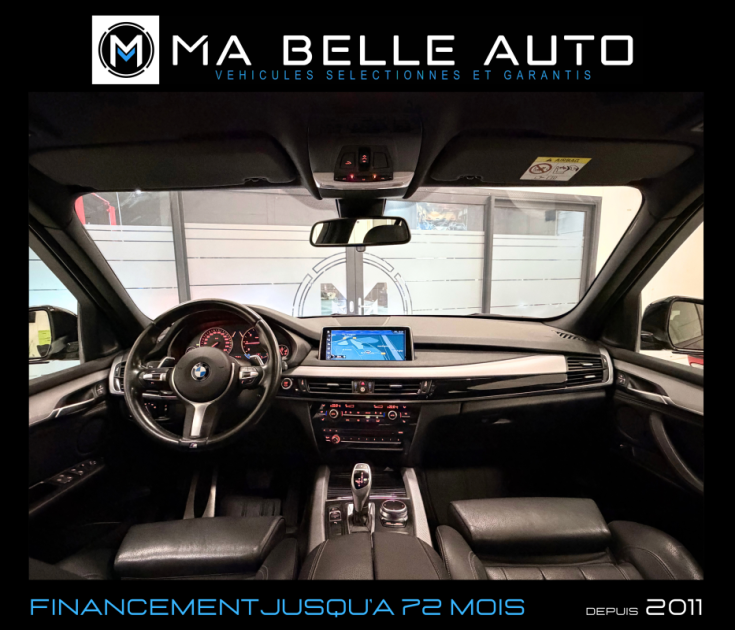 BMW X5 sDrive25d 231 M SPORT /1ère main carnet BMW complet / Pano Attelage Caméra Xenon JA19 GPS PRO