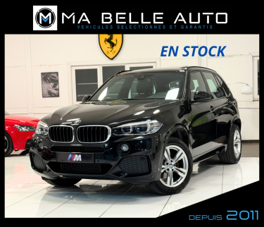 BMW X5 sDrive25d 231 M SPORT /1ère main carnet BMW complet / Pano Attelage Caméra Xenon JA19 GPS PRO