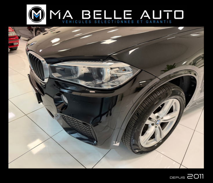 BMW X5 sDrive25d 231 M SPORT /1ère main carnet BMW complet / Pano Attelage Caméra Xenon JA19 GPS PRO