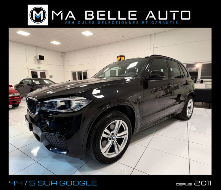 BMW X5 sDrive25d 231 M SPORT /1ère main carnet BMW complet / Pano Attelage Caméra Xenon JA19 GPS PRO
