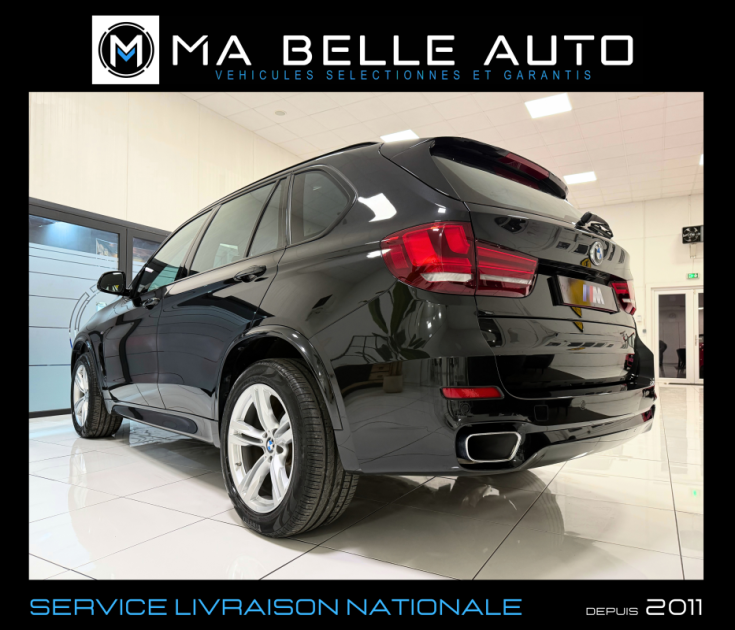 BMW X5 sDrive25d 231 M SPORT /1ère main carnet BMW complet / Pano Attelage Caméra Xenon JA19 GPS PRO