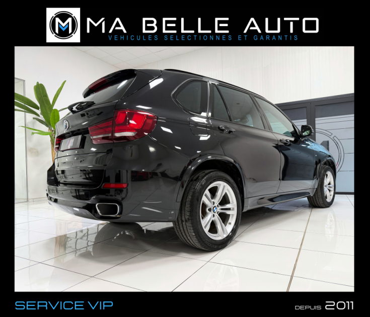 BMW X5 sDrive25d 231 M SPORT /1ère main carnet BMW complet / Pano Attelage Caméra Xenon JA19 GPS PRO