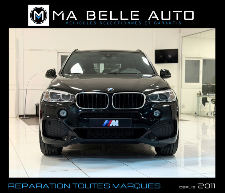 BMW X5 sDrive25d 231 M SPORT /1ère main carnet BMW complet / Pano Attelage Caméra Xenon JA19 GPS PRO