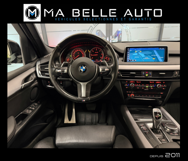 BMW X5 sDrive25d 231 M SPORT /1ère main carnet BMW complet / Pano Attelage Caméra Xenon JA19 GPS PRO