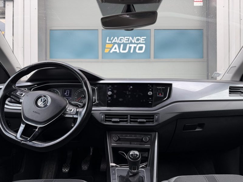 VOLKSWAGEN Polo R-Line 1.0 95ch - 2020 - RADAR DE RECUL - ENTRETIEN COMPLET