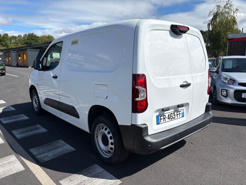 Citroen Berlingo VAN M 1000 BLUEHDI 100 S&S BVM5 DRIVER - PRIX TTC 