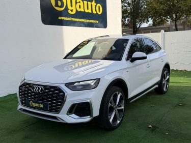AUDI Q5 SPORTBACK 50 TFSI E 299CH S-LINE QUATTRO S TRONIC 7 / ATTELAGE GARANTIE 6 MOIS 