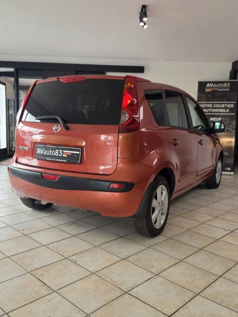 NISSAN NOTE 1.4 88CH ESSENCE 2006- CLIM - REVISION COMPLETE - CT OK - GARANTIE 12 MOIS 