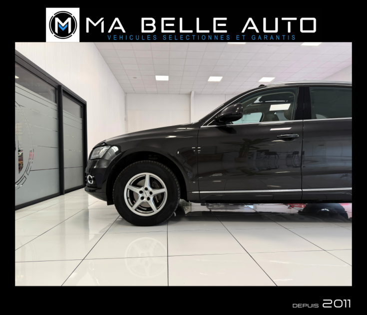 AUDI Q5 2.0 TDI 190 QUATTRO AMBITION LUXE S-Tronic 7 / toit pano. sièges ventilés gps camera cuir
