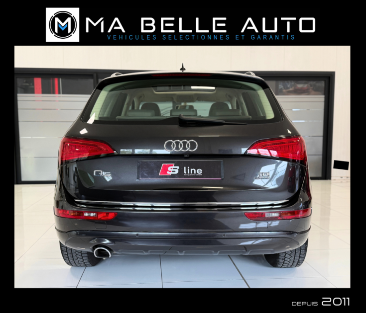 AUDI Q5 2.0 TDI 190 QUATTRO AMBITION LUXE S-Tronic 7 / toit pano. sièges ventilés gps camera cuir