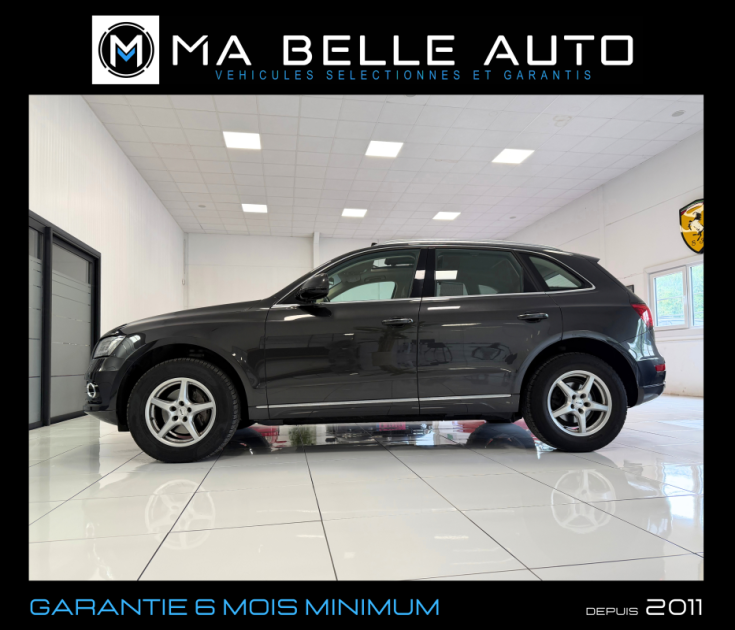 AUDI Q5 2.0 TDI 190 QUATTRO AMBITION LUXE S-Tronic 7 / toit pano. sièges ventilés gps camera cuir