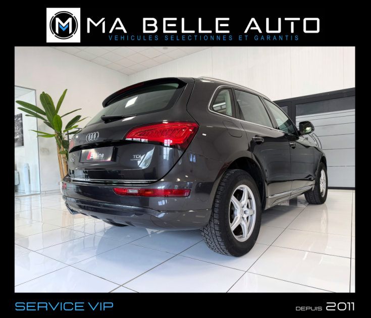 AUDI Q5 2.0 TDI 190 QUATTRO AMBITION LUXE S-Tronic 7 / toit pano. sièges ventilés gps camera cuir