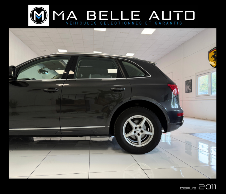 AUDI Q5 2.0 TDI 190 QUATTRO AMBITION LUXE S-Tronic 7 / toit pano. sièges ventilés gps camera cuir