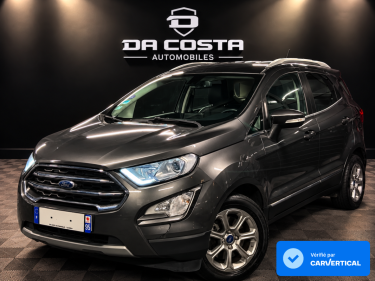 FORD ECOSPORT TITANIUM 1.0 ECOBOOST 125Cv BOITE AUTOMATIQUE APPLE&ANDROID GARANTIE 12 MOIS NATIONALE