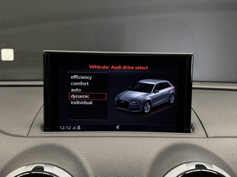 AUDI A3 III (2) SPORTBACK 2.0 TFSI 190ch  S LINE  S TRONIC