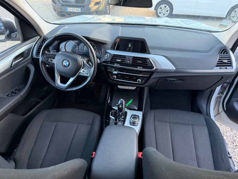 B.M.W. X3 2.0 XDRIVE 190ch BVA8 BUSINESS 2018