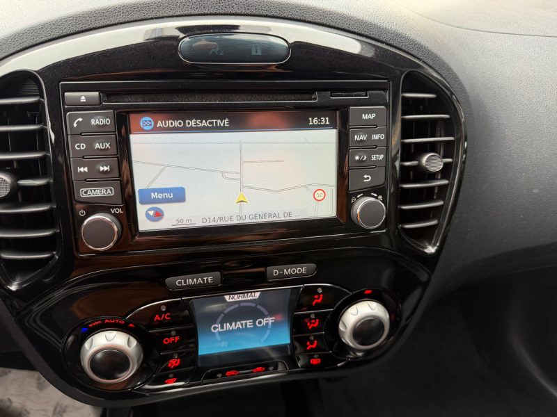 NISSAN JUKE 1.5 DCI 110cv  N-CONNECTA - GPS/CAMERA/SIEGES CHAUFFANTS - 80.000KMS