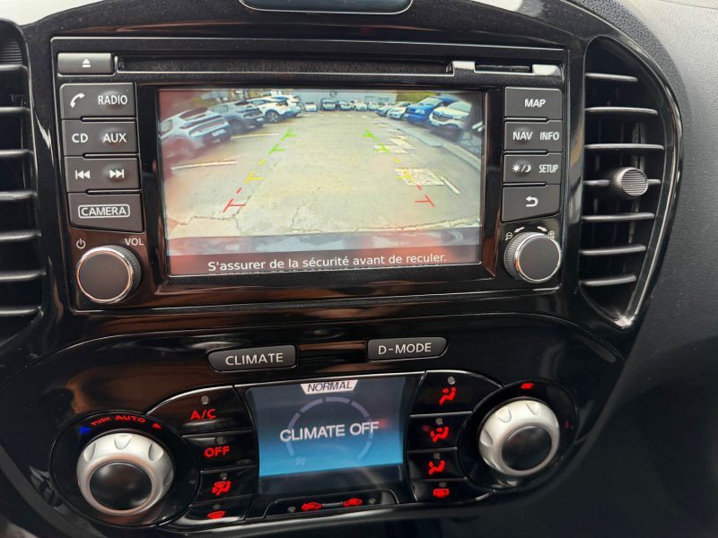 NISSAN JUKE 1.5 DCI 110cv  N-CONNECTA - GPS/CAMERA/SIEGES CHAUFFANTS - 80.000KMS