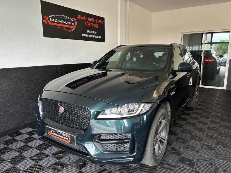 JAGUAR F-PACE R-SPORT 2.0 180 SUPERBE ÉTAT