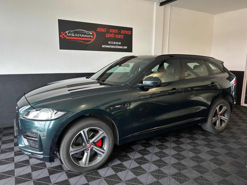 JAGUAR F-PACE R-SPORT 2.0 180 SUPERBE ÉTAT