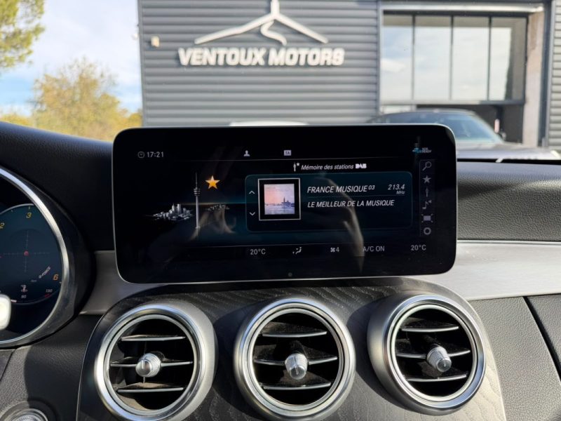 MERCEDES CLASSE C Coupé 220D AMG / TOIT OUVRANT / SIEGE ELECTRIQUES / CARPLAY