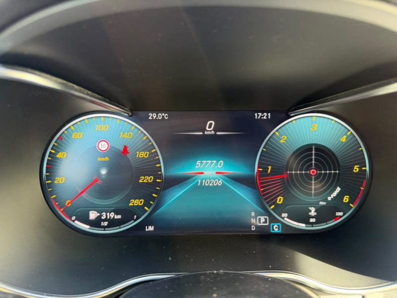MERCEDES CLASSE C Coupé 220D AMG / TOIT OUVRANT / SIEGE ELECTRIQUES / CARPLAY