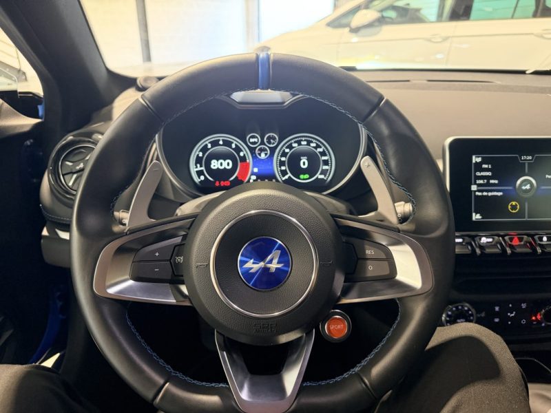 ALPINE A110 - LEGENDE - 1.8T 252cv - 2019 - Caméra de recul - Hifi Focal - Sièges Sabelt - 