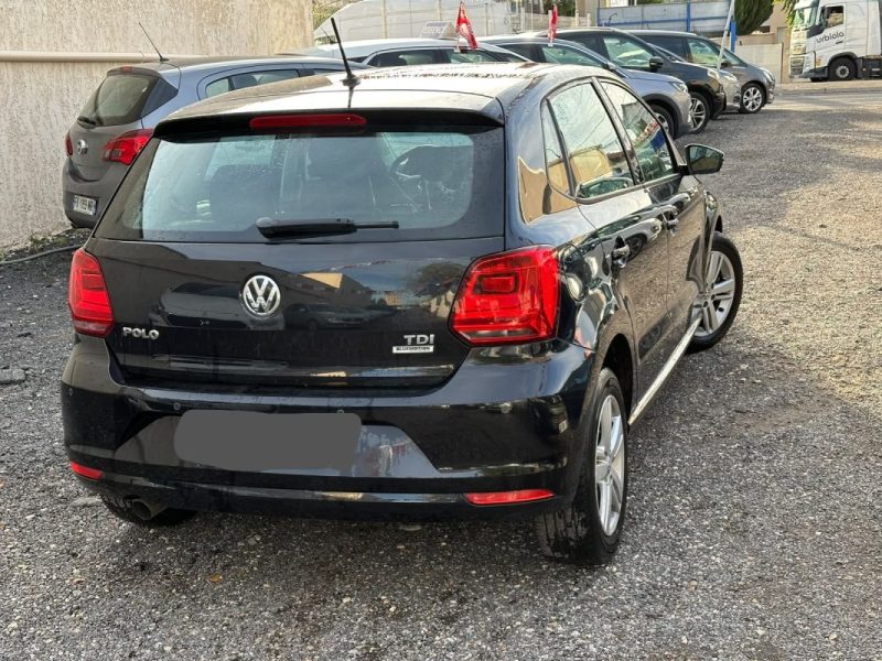 VOLKSWAGEN Polo  V 5 portes  1.4 TDI 12V BlueMotion 90 cv BON ETAT