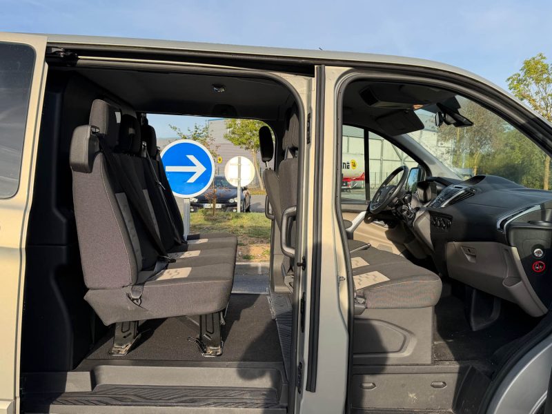 FORD TRANSIT CUSTOM  2.2TDCI 125CV L2H1 5 OU 6 PLACES DOUBLE PORTE LATERAL  2013