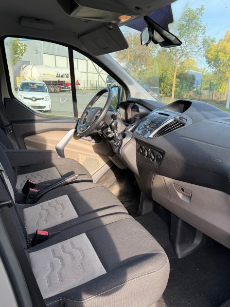 FORD TRANSIT CUSTOM  2.2TDCI 125CV L2H1 5 OU 6 PLACES DOUBLE PORTE LATERAL  2013
