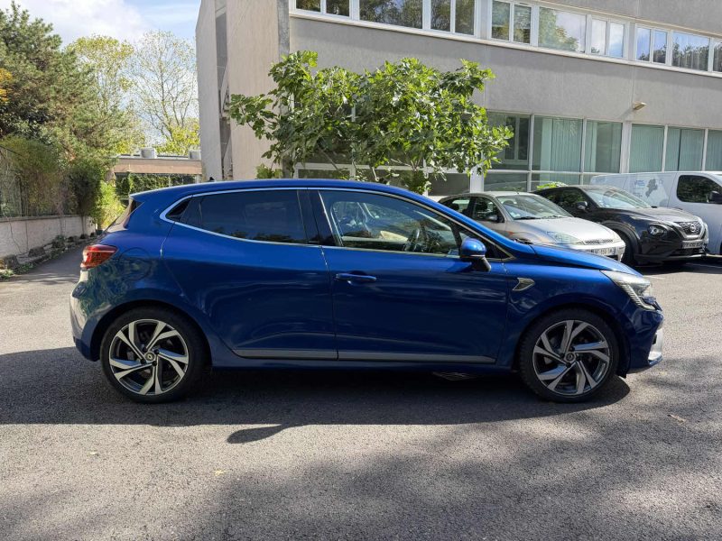 Renault, CLIO V 1.6 E-TECH 140ch RS LINE-21, Bleu, 5 chevaux fiscaux, 5 portes.