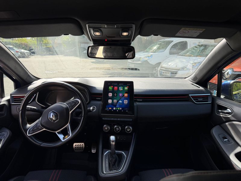 Renault, CLIO V 1.6 E-TECH 140ch RS LINE-21, Bleu, 5 chevaux fiscaux, 5 portes.