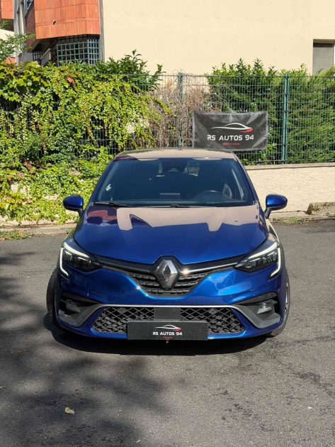 Renault, CLIO V 1.6 E-TECH 140ch RS LINE-21, Bleu, 5 chevaux fiscaux, 5 portes.