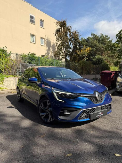 Renault, CLIO V 1.6 E-TECH 140ch RS LINE-21, Bleu, 5 chevaux fiscaux, 5 portes.