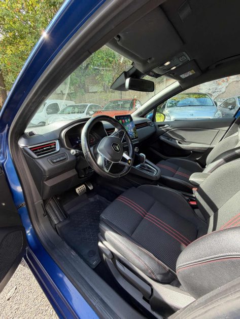 Renault, CLIO V 1.6 E-TECH 140ch RS LINE-21, Bleu, 5 chevaux fiscaux, 5 portes.